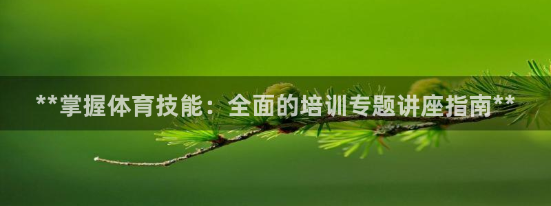 耀世第二关：**掌握体育技能：全面的培训专题讲座指南