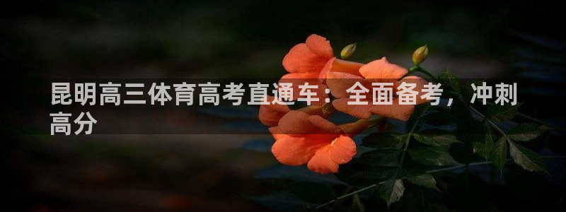 耀世平台注册流程图片：昆明高三体育高考直通车：全面备