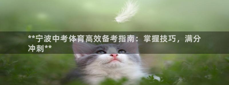 耀世娱乐下载最新版本安装：**宁波中考体育高效备考指